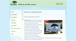 Desktop Screenshot of meadowhaven.org